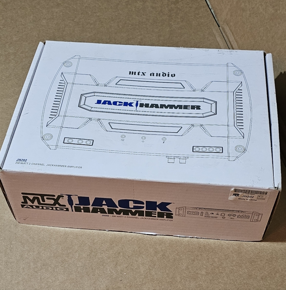 MTX Audio JackHammer Amplifier